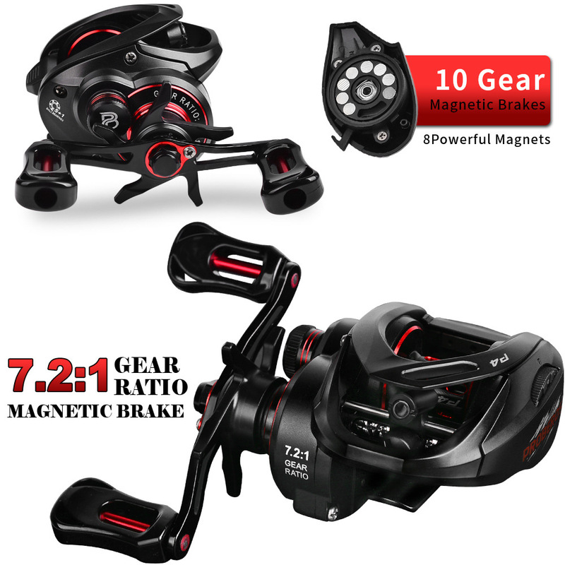 Ice Fishing Line - Carrete de pesca con brazo basculante