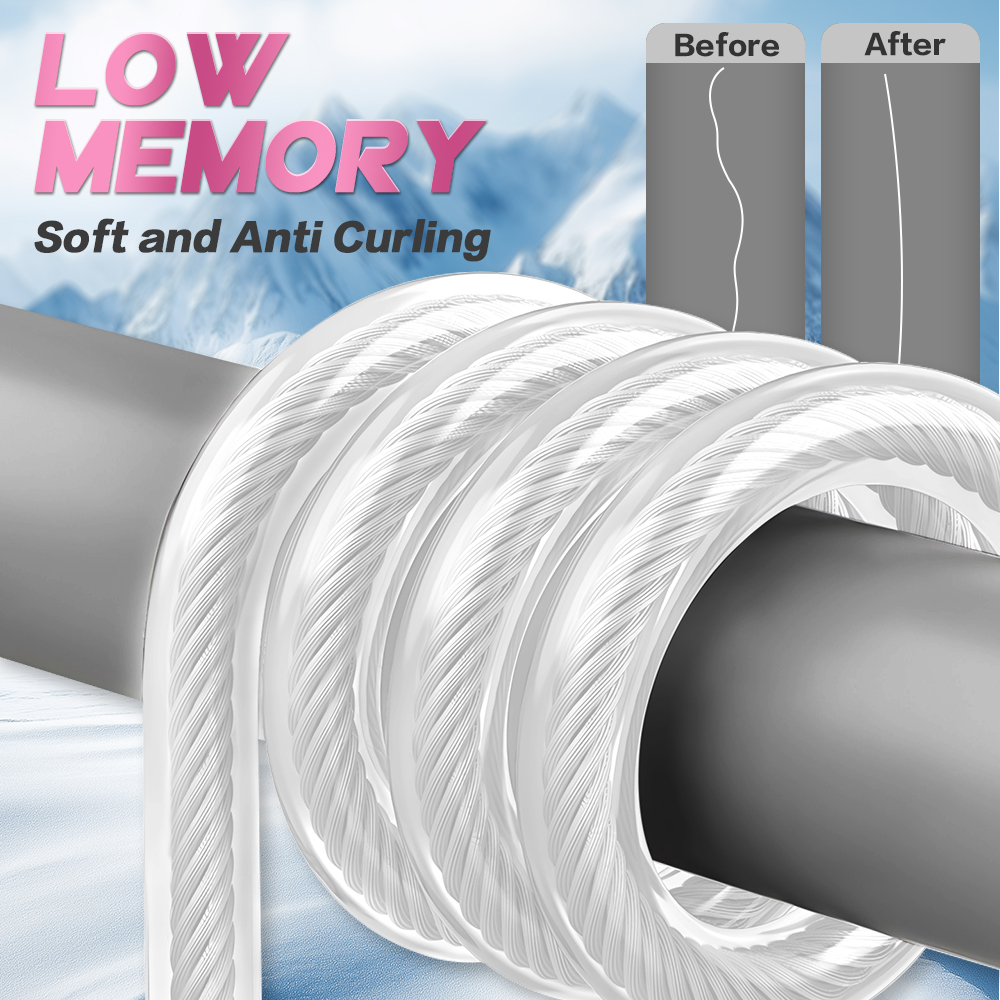 ZUKIBO trenza de hielo Micro p - Ice Fishing Line reseña y precio