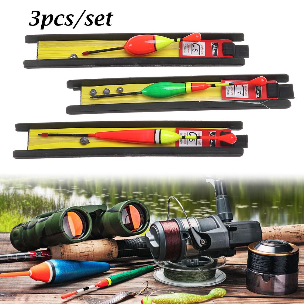 3 unids/lote flotador de carpa - Ice Fishing Line reseña y precio