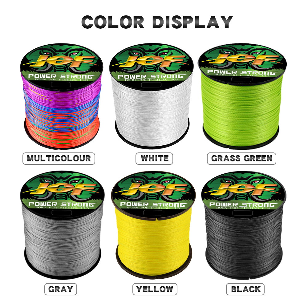 Línea de pesca JOF de 4 hebras - Copolymer Line reseña y precio