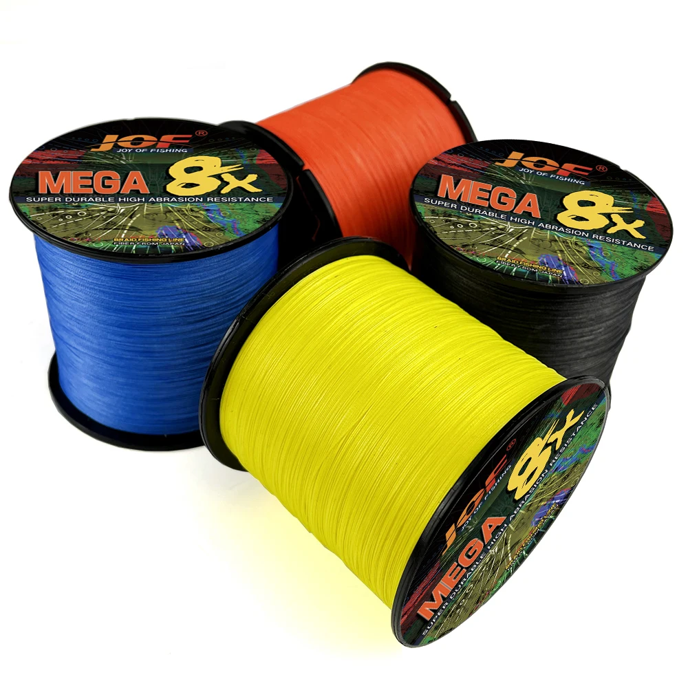 JOF X8 hebras 1000M 500M 300M  - Ice Fishing Line reseña y precio