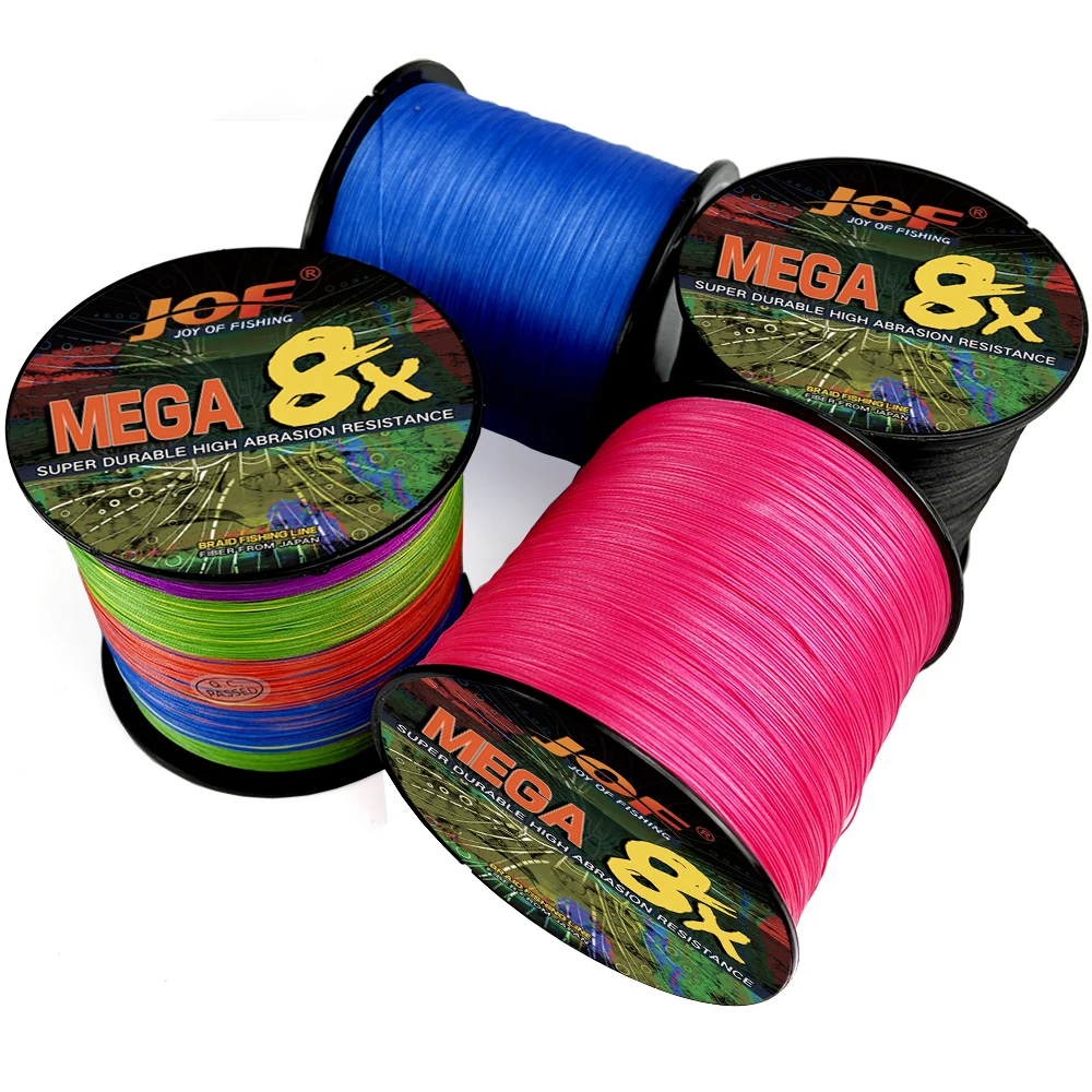 JOF X8 hebras 1000M 500M 300M  - Ice Fishing Line reseña y precio