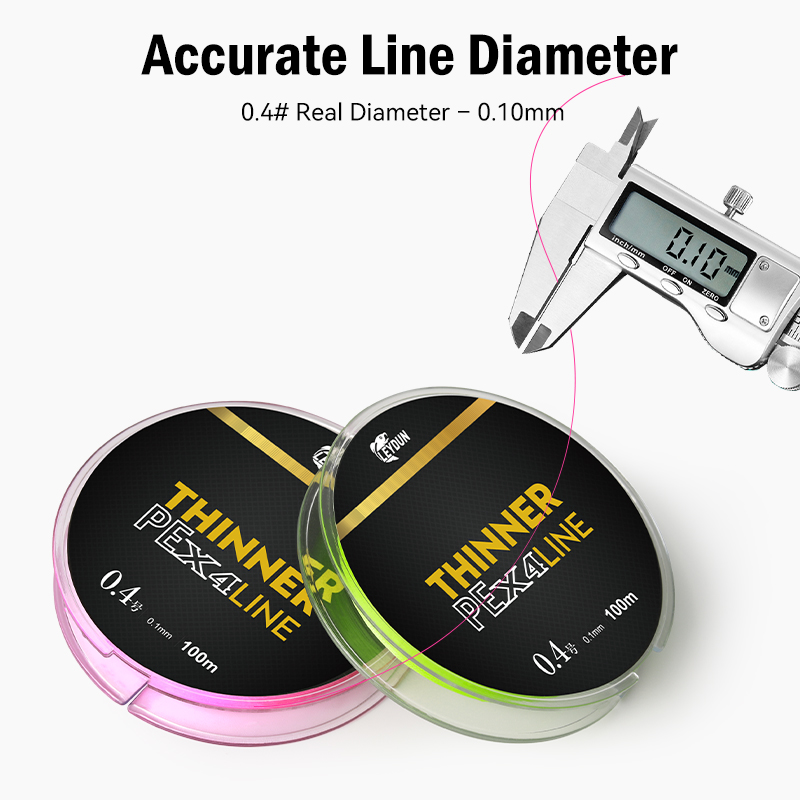 Leydun Micro hilo de pescar má - Copolymer Line reseña y precio