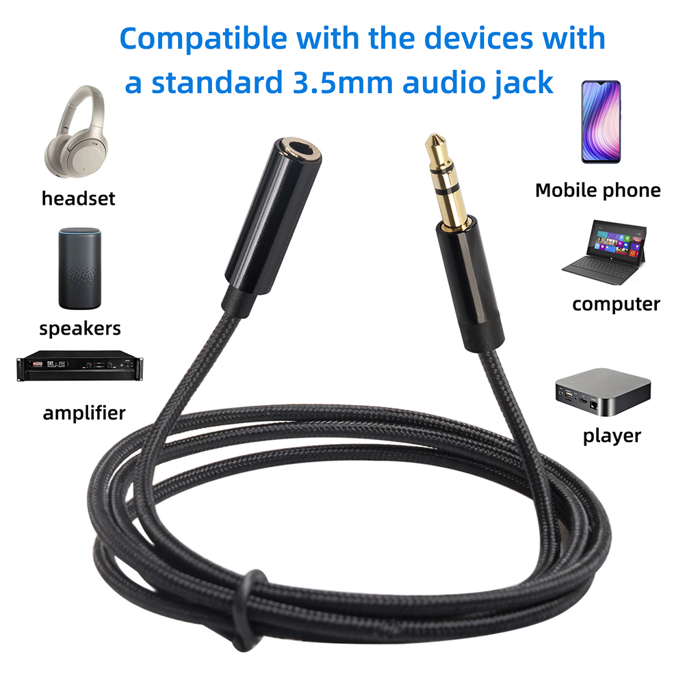 Cable de Extensión de Audio pa - Braided Line reseña y precio