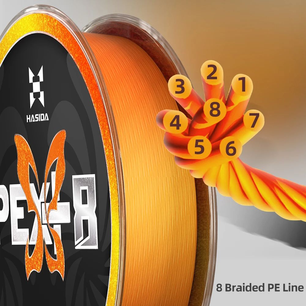 Línea HASIDA Butterfly de 100m - Copolymer Line reseña y precio