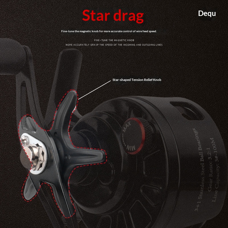 Carrete de Pesca en Hielo Lige - Ice Fishing Line reseña y precio